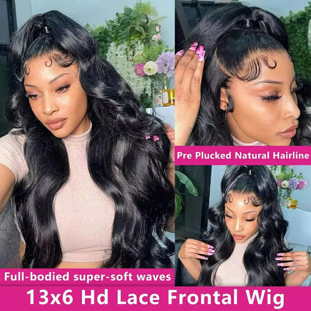 13x4 Hd Frontal 13x6 Human Wigs For Black Women 30 32 Inch Body Wave Lace Front Brazilian Hair Wig