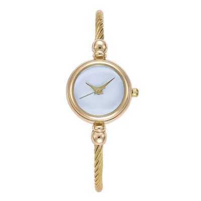 Small Gold Bangle Bracelet Luxury Watch Stainless Steel Retro Ladies Quartz Wristwatch Fashion Casual Thin Chain Watches RelojX240923