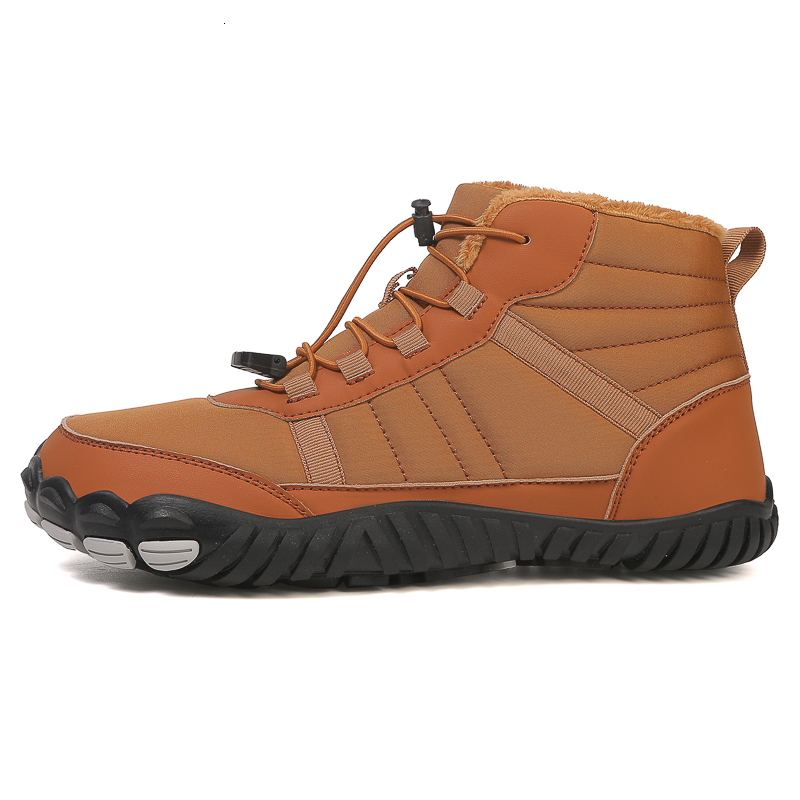 Snow Men and Women's Winter-proof Cotton Shoes Sneakers Boots 2024 One Sales Waterproof High Top Fleece Couples Adult