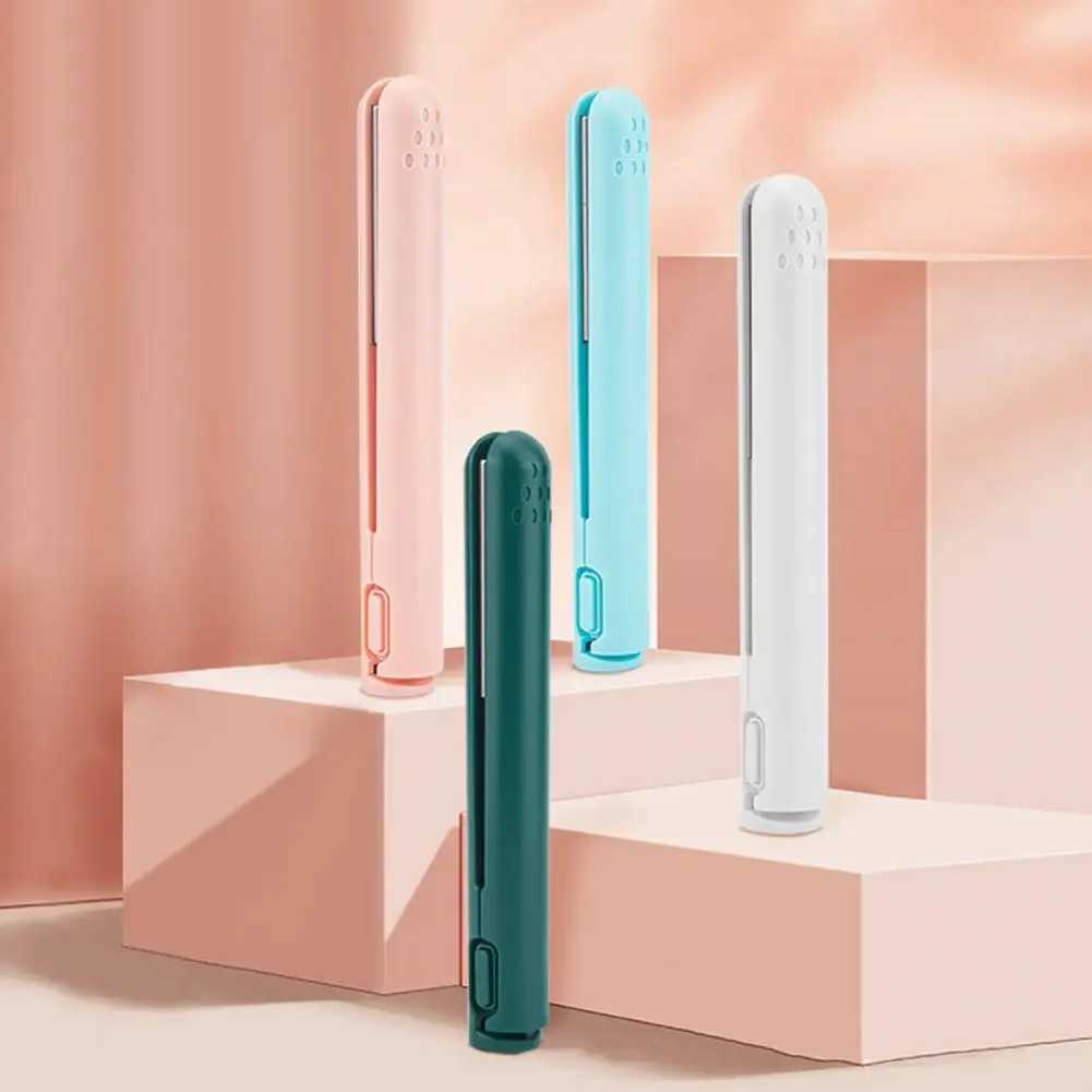 Cordless hair straightener portable rechargeable mini curling iron for safe styling on Usb dual-purpose hair straighteners CL240923