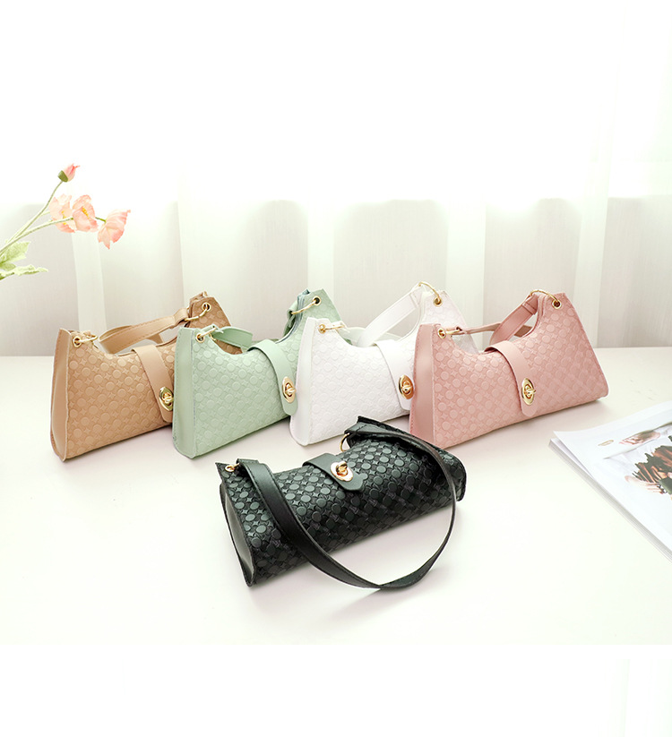 Round Dot Underarm Bag 2024 Ladies Handbags luxury designer womens totes Sweet Ladies shoulder Bags 5 colors purse wallets CSD2409234