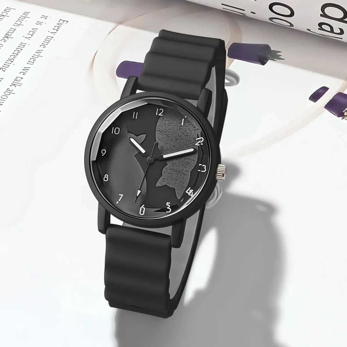 2024 New Women Watch Fashion Silicone Strap Quartz Watch Student Sports Wristwatch Relojes Para Mujer Dropshipping ClockX240923