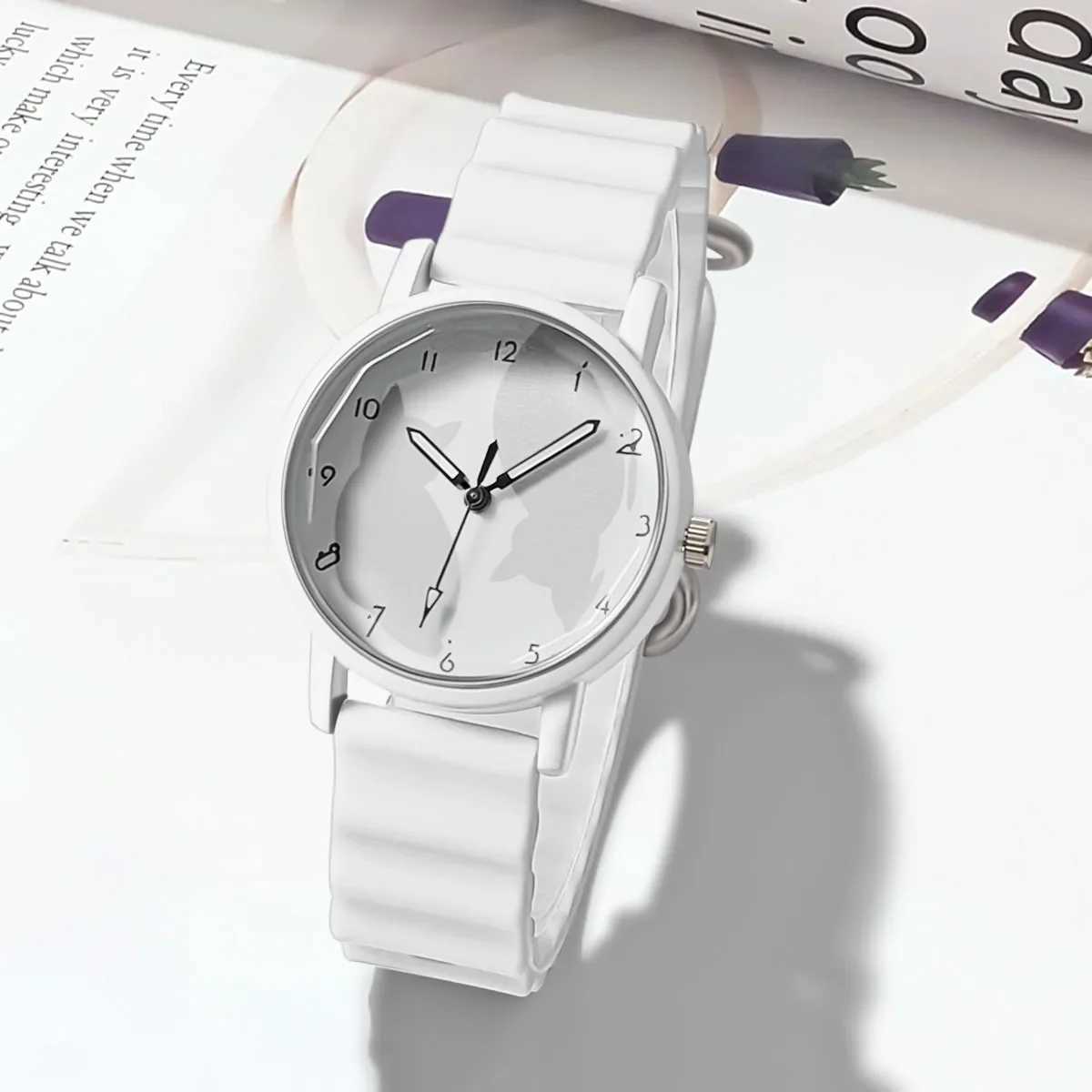2024 New Women Watch Fashion Silicone Strap Quartz Watch Student Sports Wristwatch Relojes Para Mujer Dropshipping ClockX240923