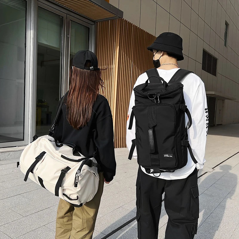 Men Large Travel Shoulder Bag Waterproof Sport Duffle Backpack Outdoor Luggage Pack Trip Bucket Rucksack Function Mochila XA380C 240919