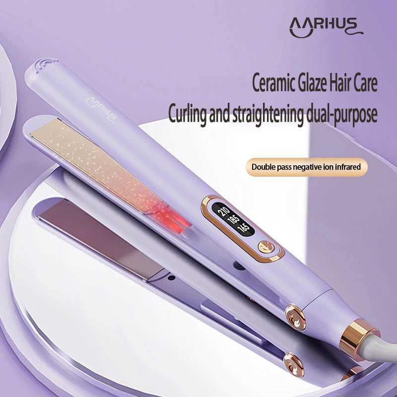 Suitable for all types of hair straightener and curling iron 2-in-1 latest patented negative ion hair care safe hair styling tool CL240923