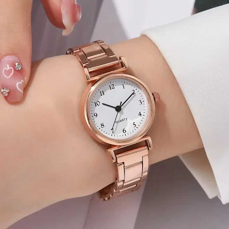 Luxury Women Watches Elegant Ladies Stainless Steel Wrist Watches Female Clock Gift Quartz Round Wristwatches Relogio FemininoX240923