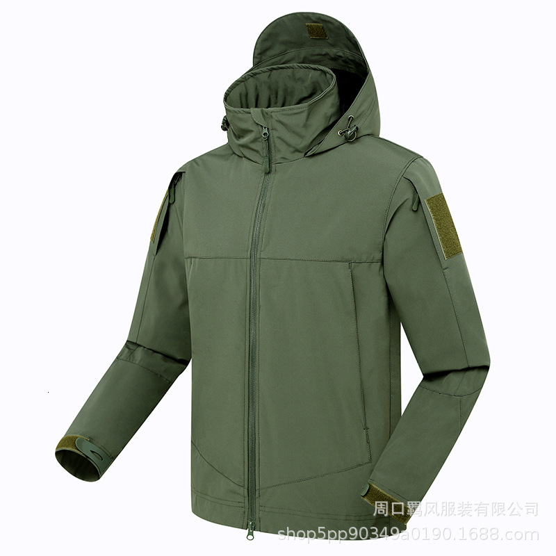 Spring And Autumn Stormtrooper Waterproof Windproof Warm Jacket Single Composite Soft Shell Mountaineering Suit