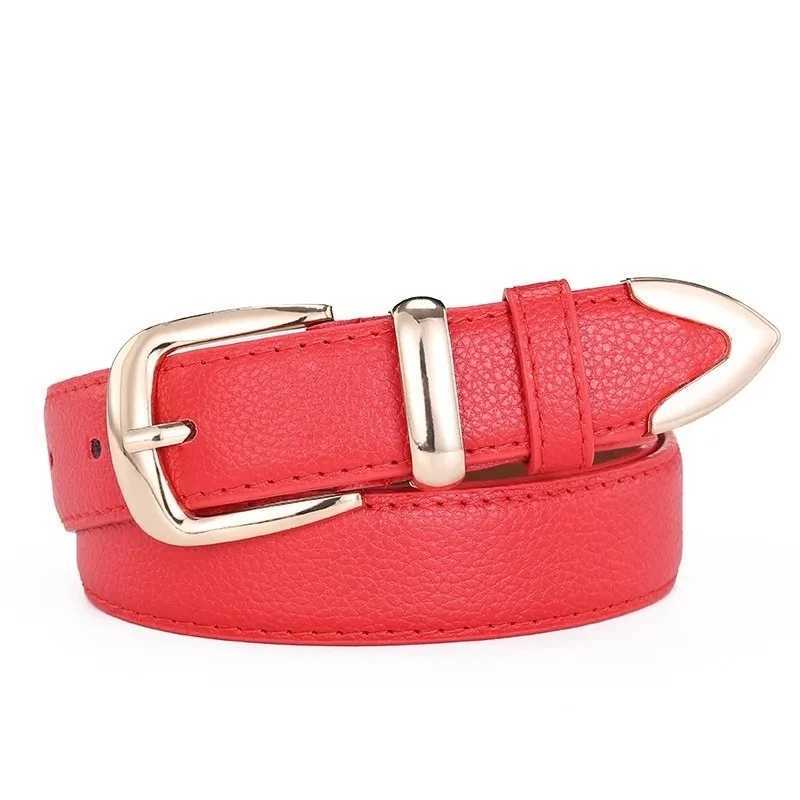 1pcs Womens Belt Simple Fashionable Needle Buckle Belt Casual Versatile Korean PU Leather Belt With Pants Jeans Belt Lady BeltsX240923