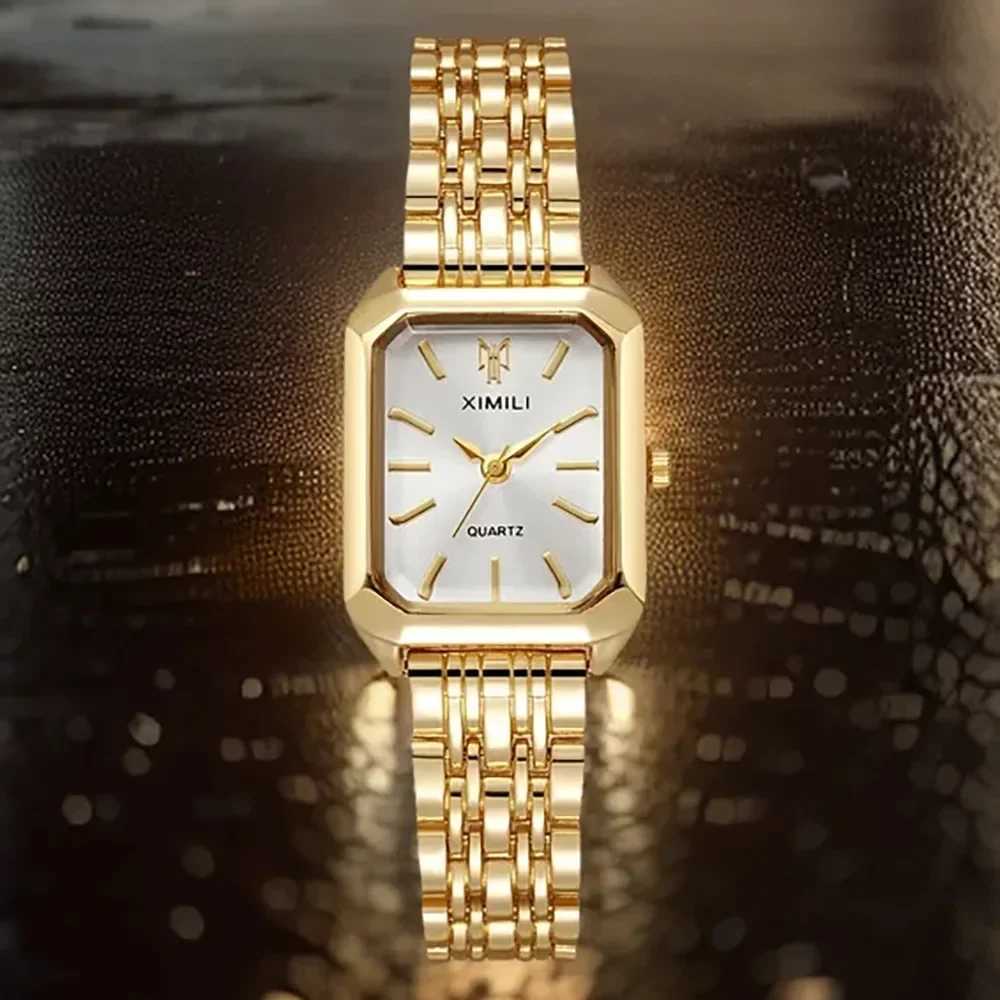2024 New Women Watch Light Luxury Brand Stainless Steel Ladies Business Watches Female Student Fashion Quartz Wristwatches RelojX240923