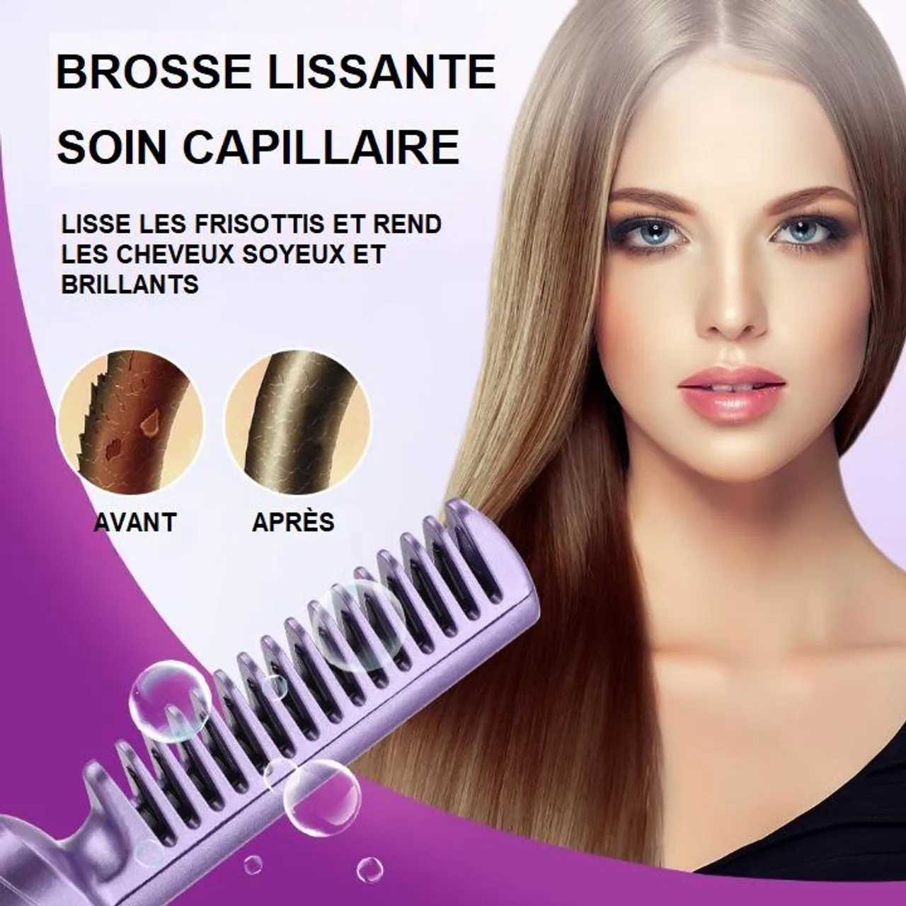 Hair straightener steam straightener hair styling tool ZFQ311240 CL240923