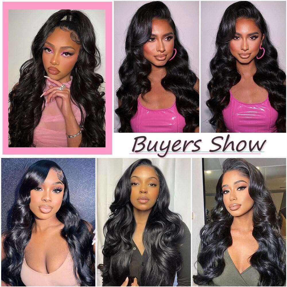 40 Inch Body Wave 13x6 Hd Frontal Wig Human Hair 360 Brazilian Pre Plucked For Women 13x4 Lace Front Wigs 4x4 5x5