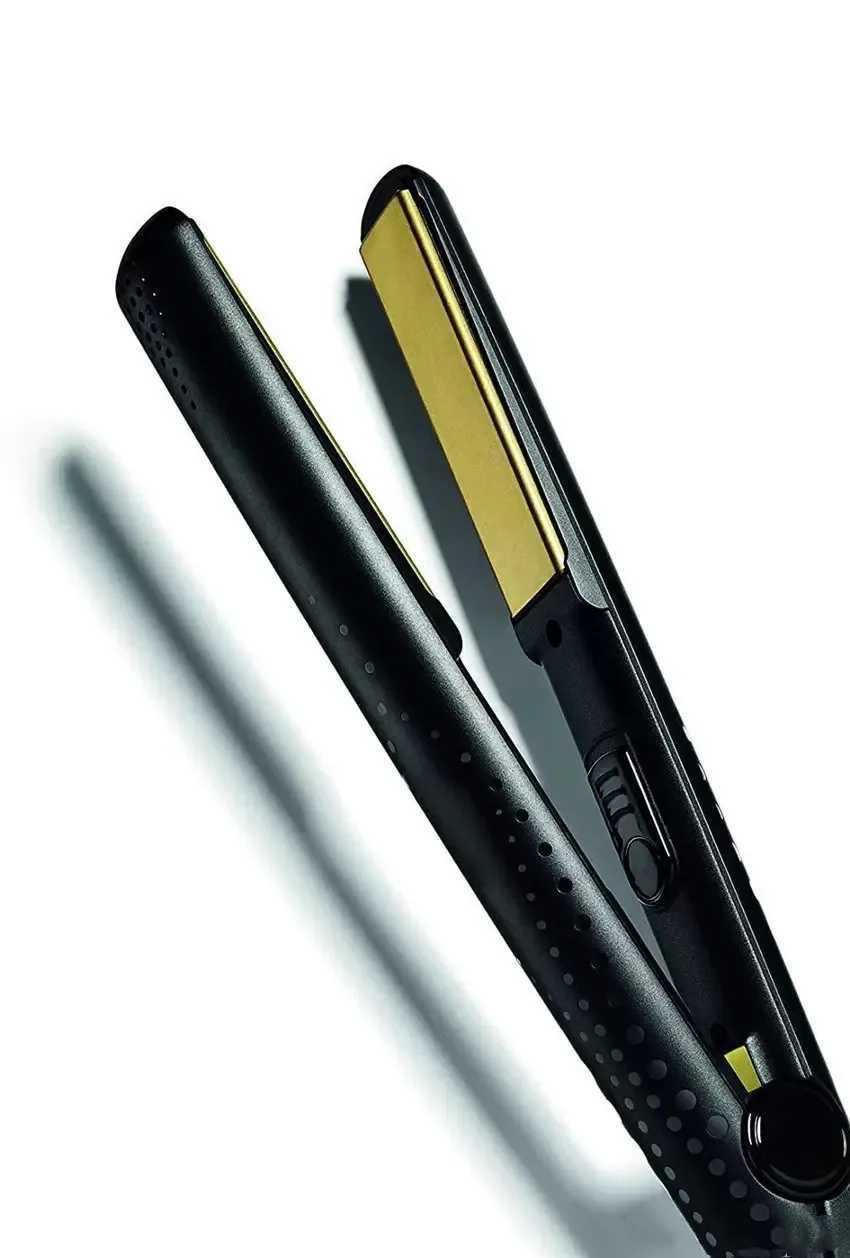 V-gold straightener professional stylist flat straightener hair styling steel plate tool black CL240923