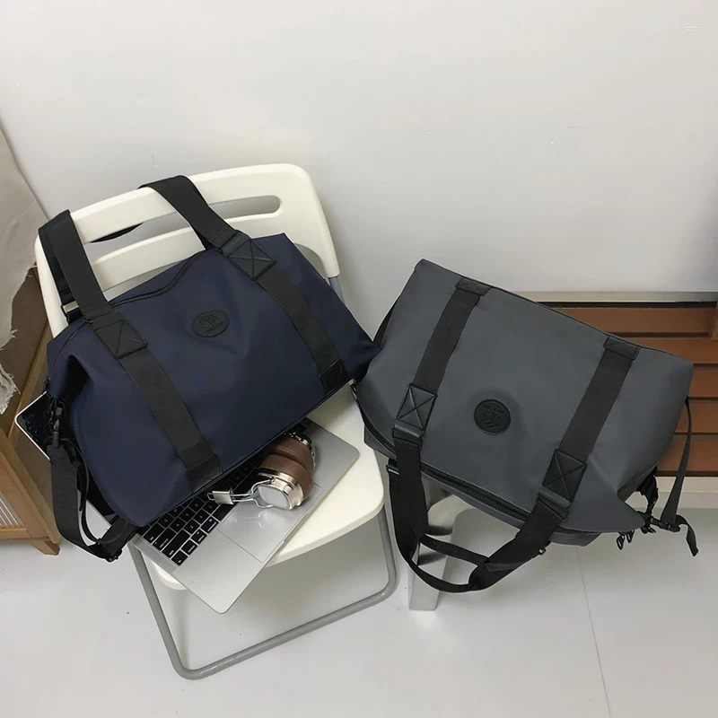 Shoulder Bags MUDUO Women Fiess Bag Men Gym Handbag Sport Training Travel Lage Waterproof Nylon Outddor Tote