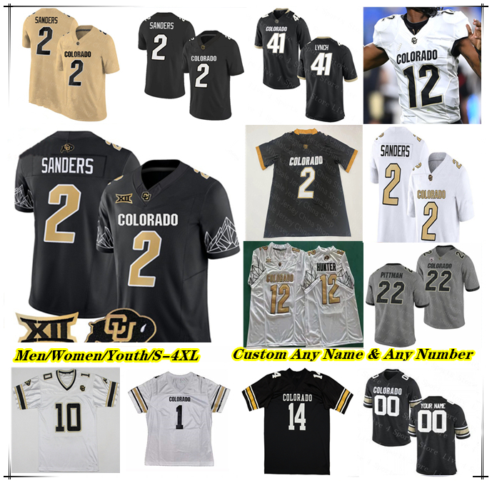 Colorado College Football Jerseys Shilo Shedeur Sanders Dallan Hayden Charlie Offerdahl Jimmy Horn Jr Travis Hunter LaJohntay Wester Trevor Woods LaVonta Bentley