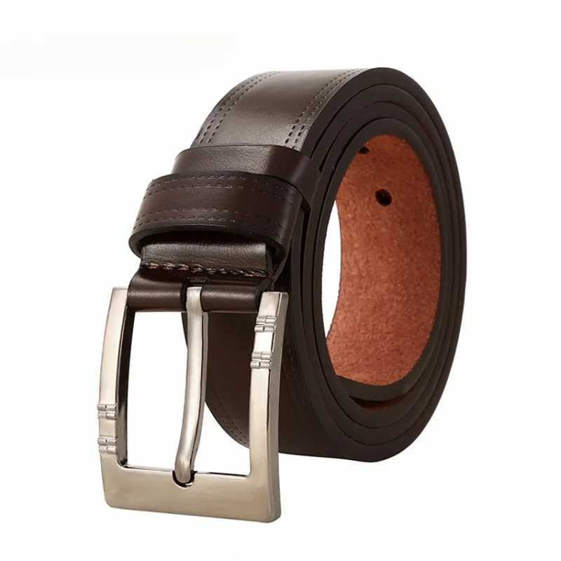 2024 New Mens Fashion Jeans Accessories Simple Outdoor Alloy Needle Buckle Belt Creative Japanese Buckle Mens Pants BeltX240923