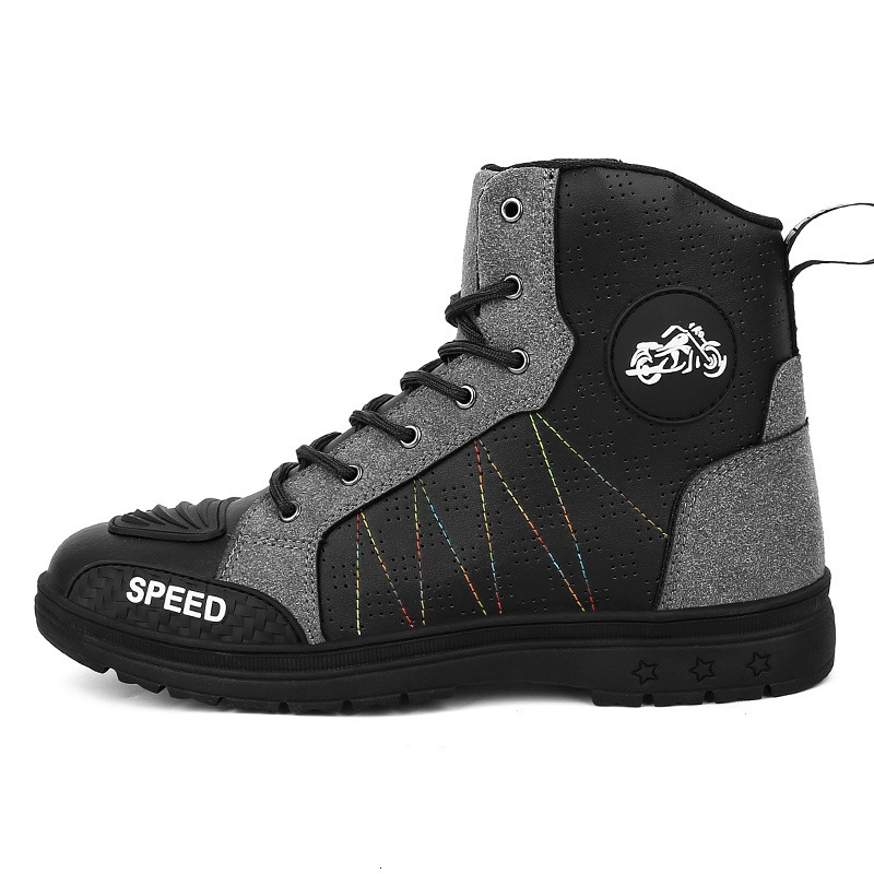 ddmytiger New Large Shoes Breathable, Waterproof, Increased Height Thick Bottom Wear resistant Motorcycle Travel Equipment C ddmythur