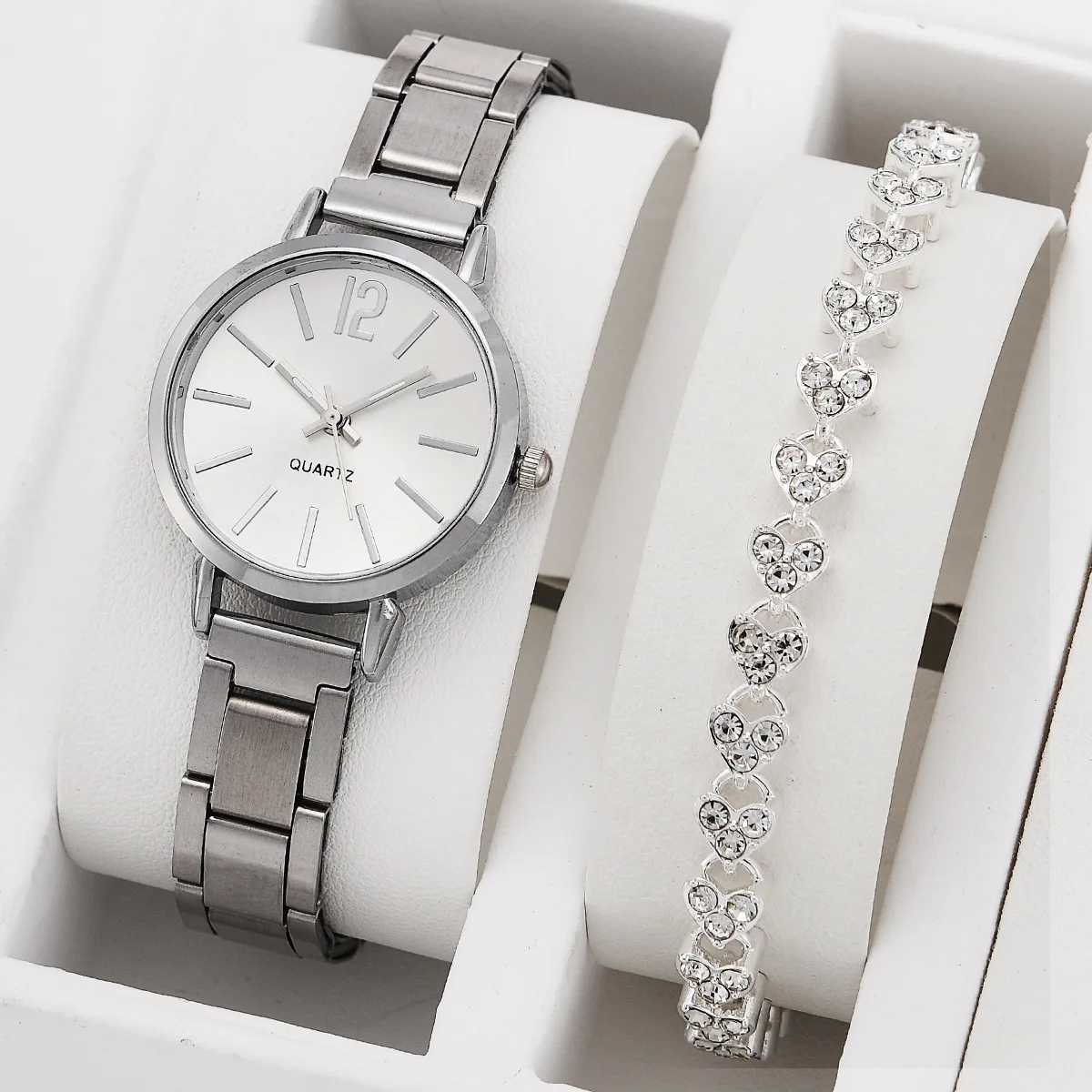 5/2/1pcs Set Luxury Women Bracelet Quartz Watches For Women Bracelet Watch Ladies Watch Bracelet Set Relogio FemininoX240923