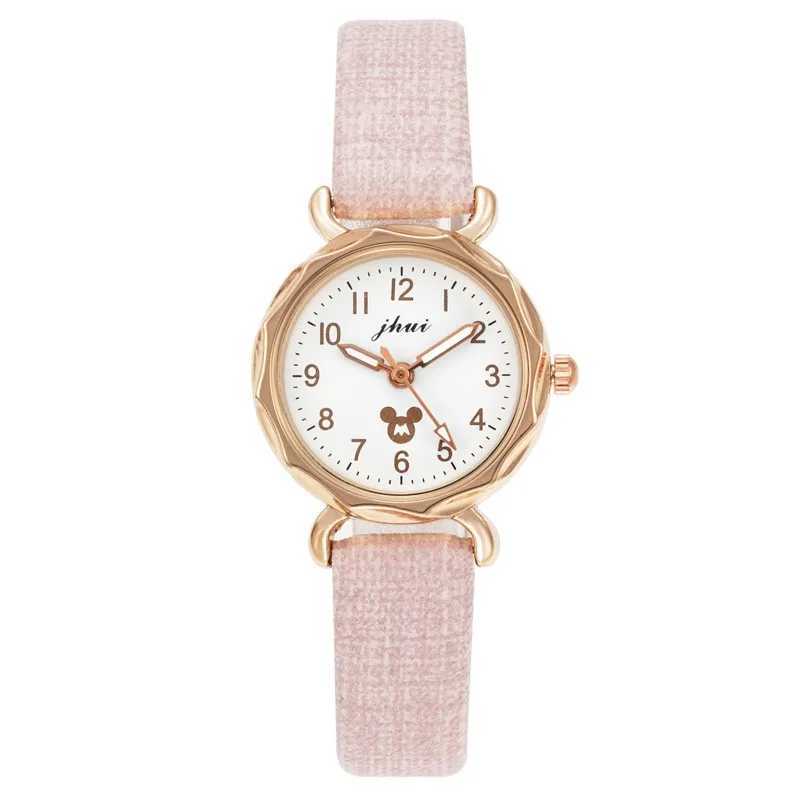Popular new launch ladies cute little mouse head quartz watch gift watchX240923