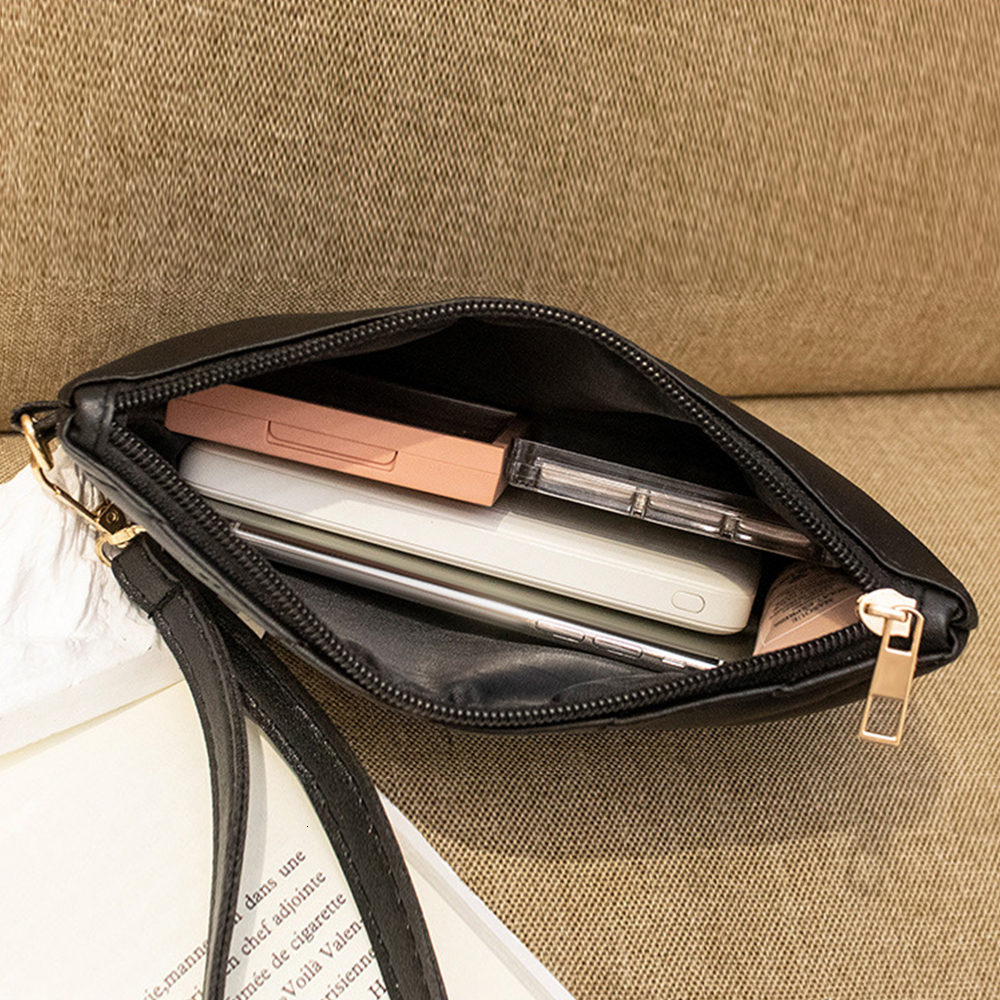 wallet 2025 Clutch Bag Korean Version New Embroidery Large Capacity Envelope Ladies Handbag Fashion All match Temperament Female