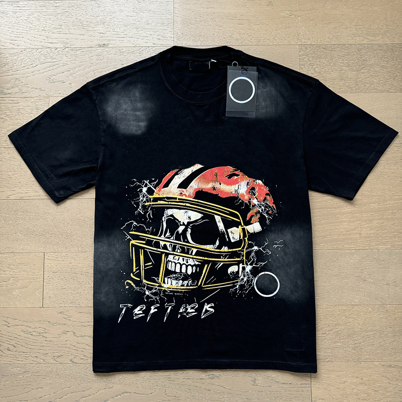 he1131 High-Quality Unisex Casual T-Shirts Lightweight Cotton for Comfortable Wear Designers Men & Women