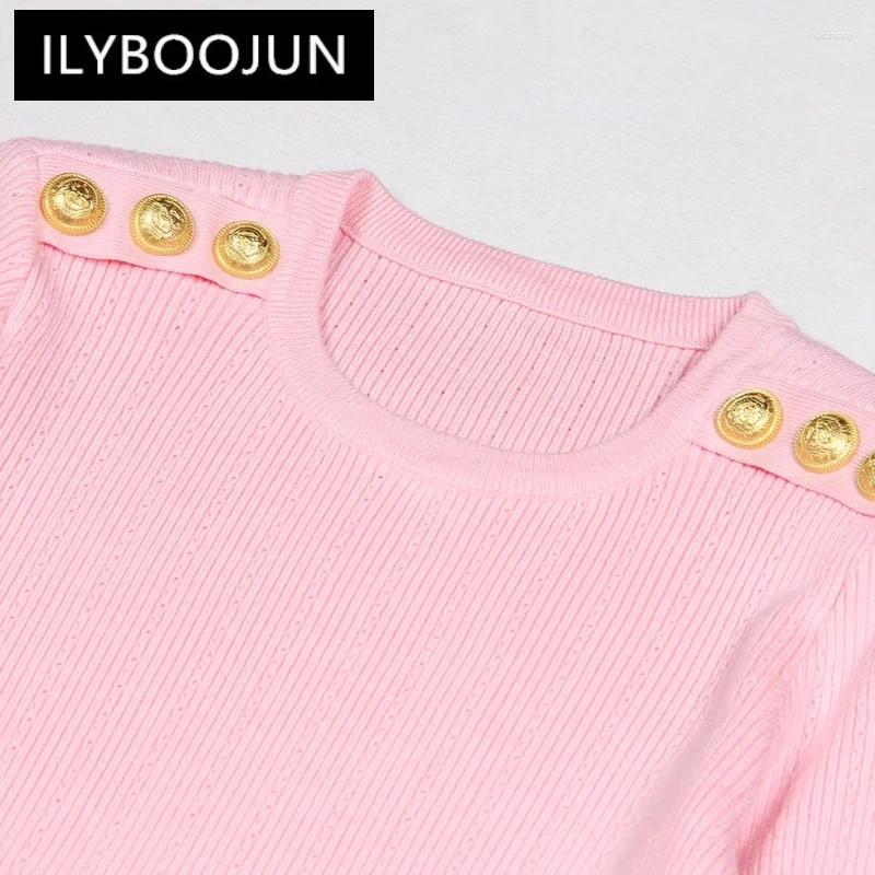 Women's Sweaters Spot 2024 Spring And Autumn Quality Classic Versatile Wool Blend Knitted Base Black Crew Neck Sweater