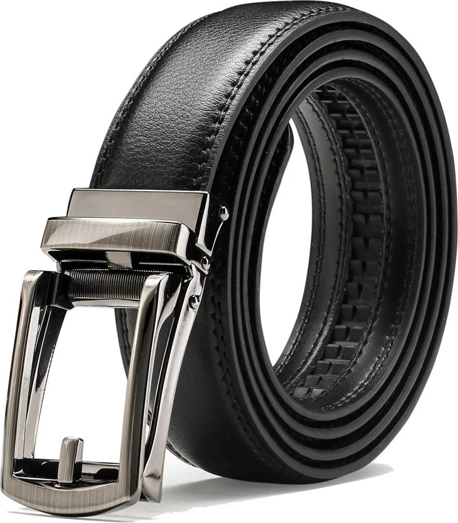 Men Belt Top quality cow genuine leather mens belt cowhide strap for male automatic buckle belts for men alloy buckle beltX240923
