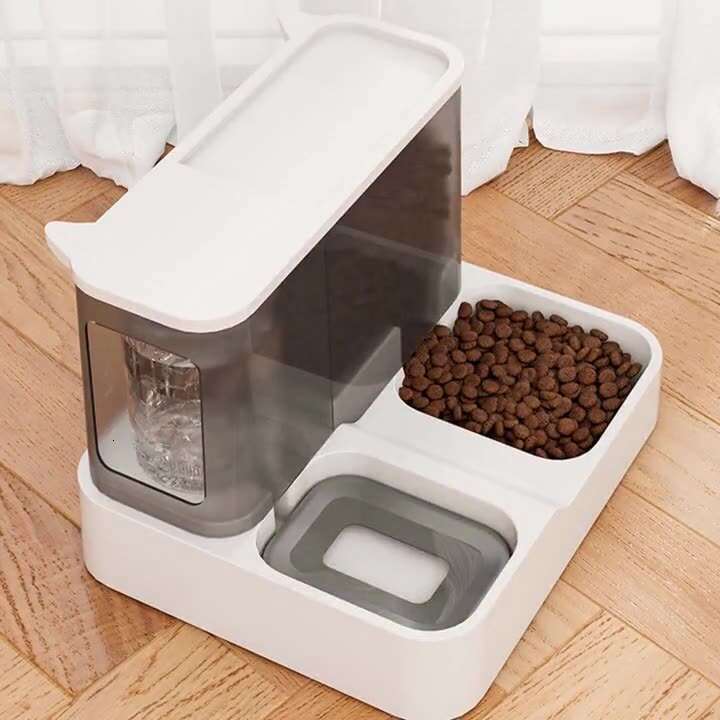 Cat automatic dispenser, large capacity wing water feeder, cat and dog feeding pet supplies