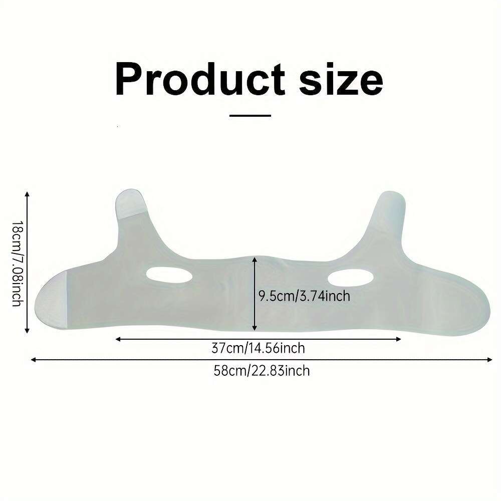 Reusable Slimming Bandage V e Shaper Women Chin Cheek Lift Up Belt Facial Massage Strap Face Skin Care Beauty Tools