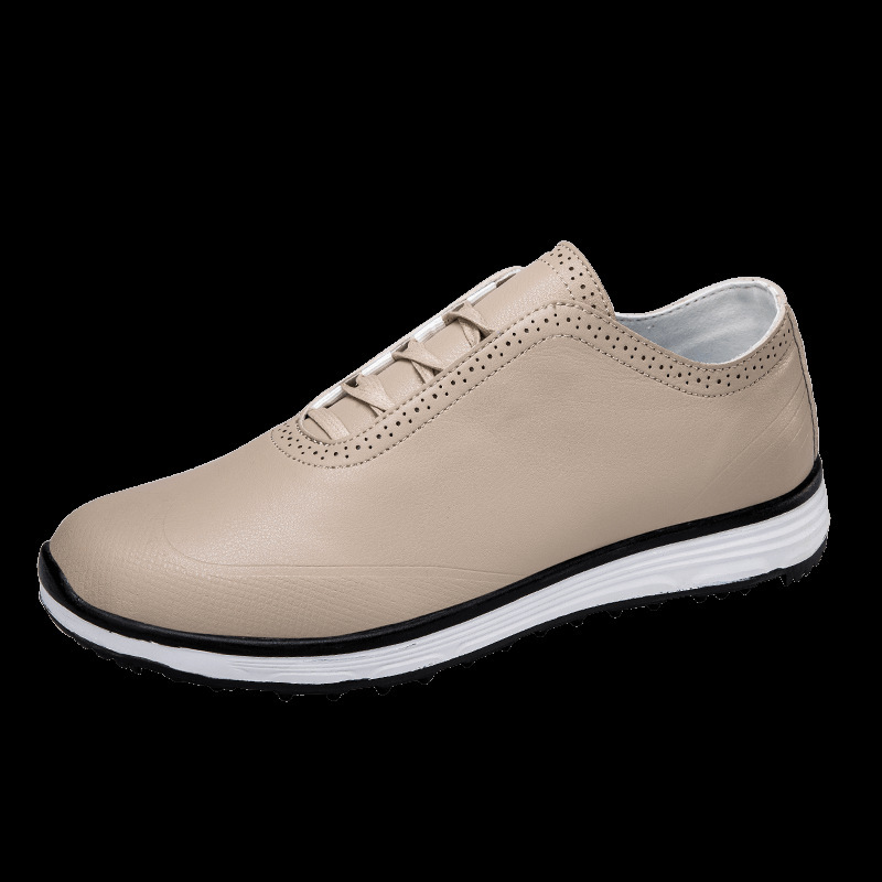 ddmytiger 2024 new comfortable men's fashionable wear-resistant microfiber golf shoes, anti slip and waterproof casual sports shoes C ddmythur
