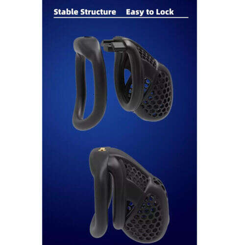 2025 Beehive Pro Breathable Cage for Men Chastity Equipment Mini Lock Type 2 Ring for Men