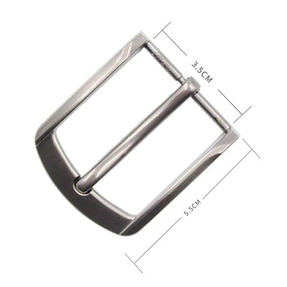 2022 New 2.5/3.5/4 cm Genuine Leather Belt Buckle Zinc Alloy Buckle Belt Head Men Fashion Accessories Home SuppliesX240923