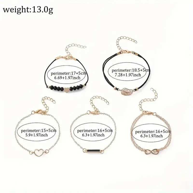 6PCS/Set Women Watch Cute Heart Dial Quartz Watch Shiny Rhinestone Analog Wrist Watch Bracelets Gift for Mom (Without Box)X240923