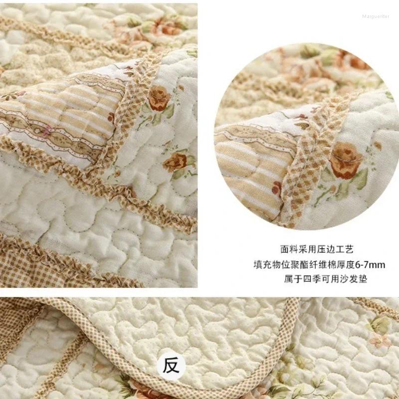 Chair Covers Four Seasons Universal Sofa Cushion Selg Fabric Simple Tatami Anti-skid Cushions Towel