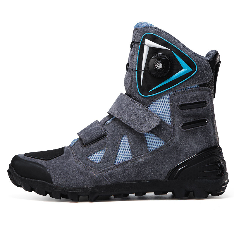 ddmytiger Men's new fashionable casual outdoor riding motorcycle shoes, high elasticity and shock-absorbing rubber sole C ddmythur