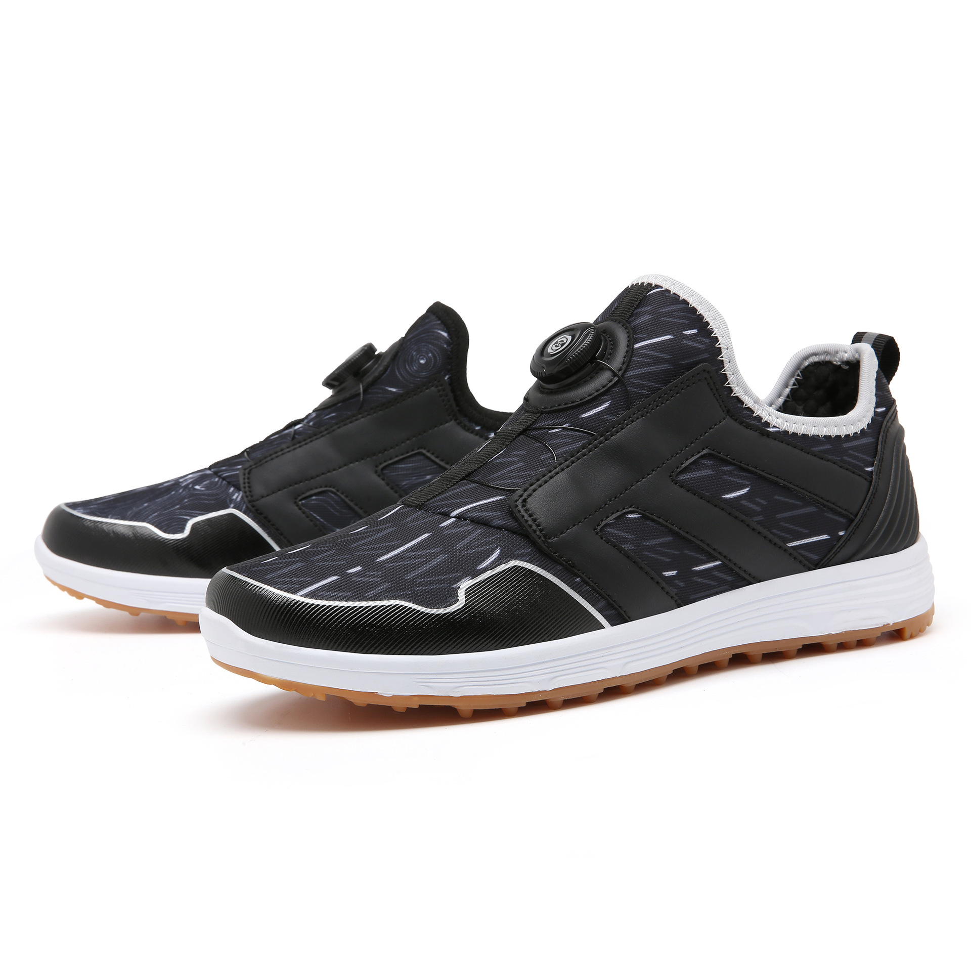 ddmytiger Xiyin Men's and Women's Breathable Golf with Cow Muscle Sole Couple Fashion Anti slip Broken Nail Sports Shoes C ddmythur