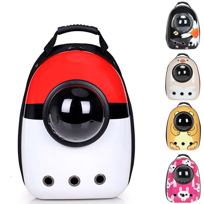 Portable astronaut spacecraft, small cat and dog carrying backpack, pet supplies