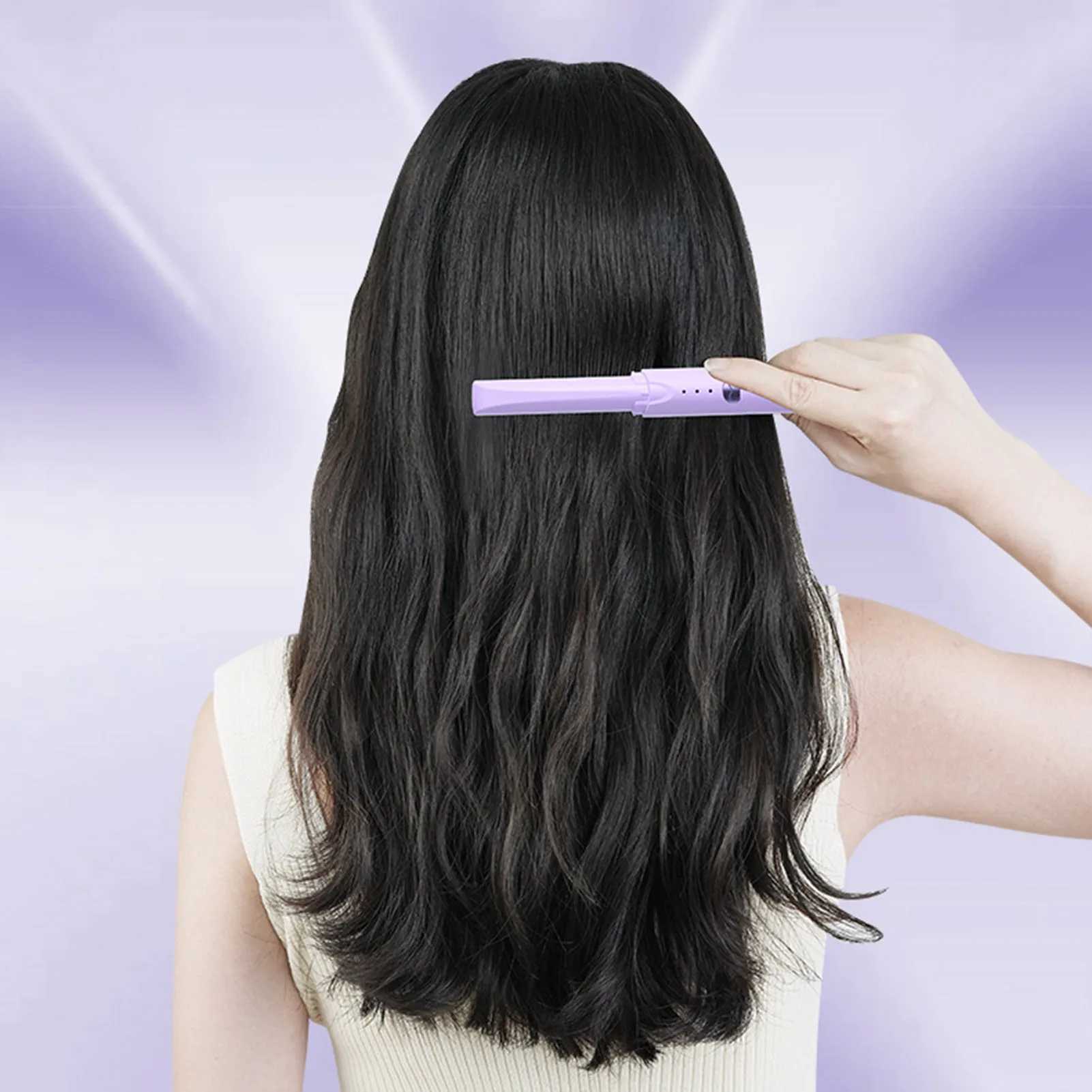 Dual purpose straightener for various hairstyle designs CL240923