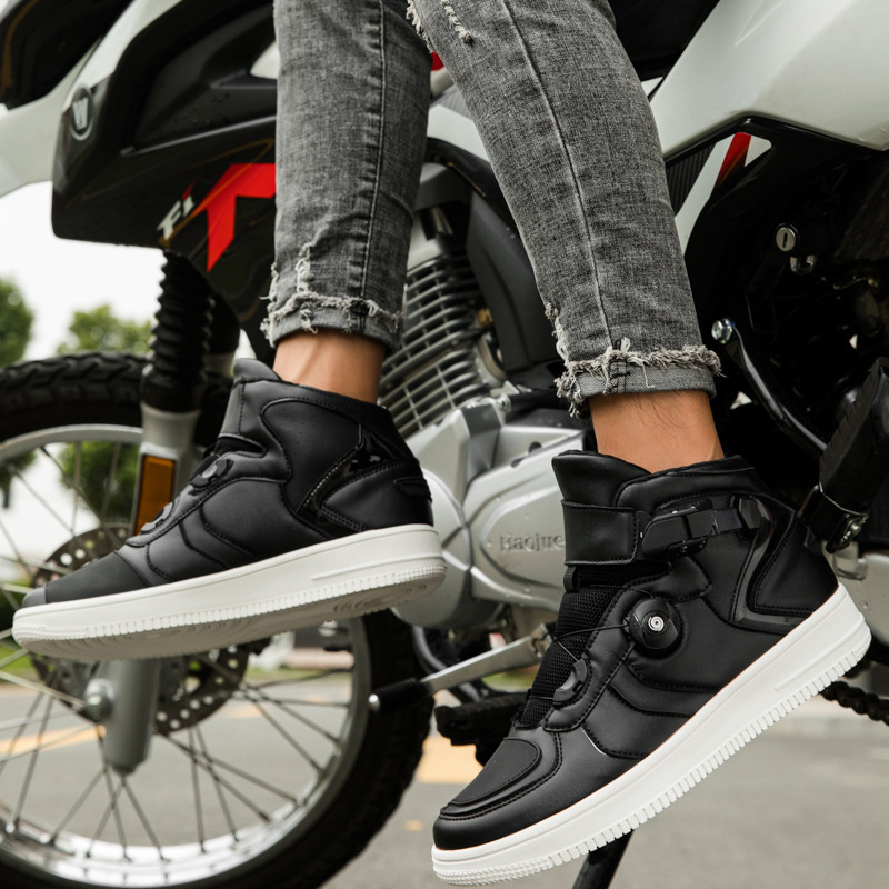 ddmytiger Large size new shoes riding boots for male and female riders, four season board shoes, motorcycle travel equipment C ddmythur