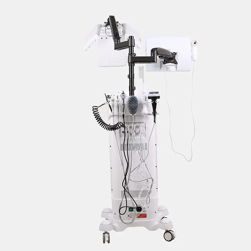 High Quality 7 IN 1 Laser Hair Growth Instrument Improve Hair Loss Circulation Reduces Grease Scalp Hair Analysis Hair Treatment Growth Device