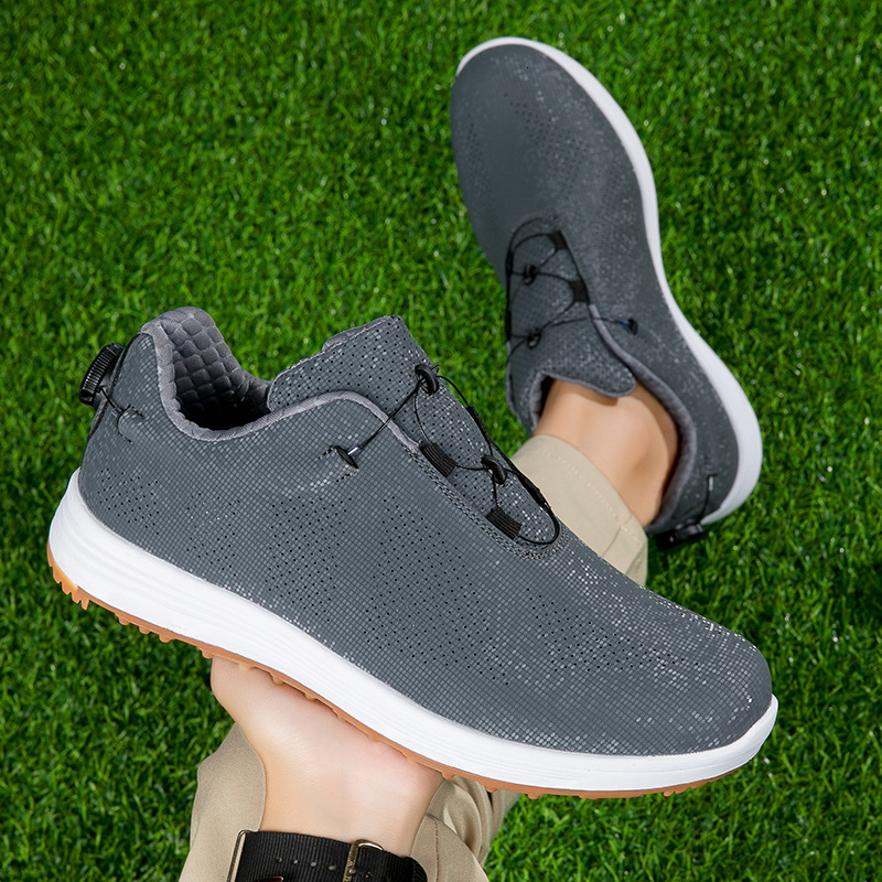ddmytiger 2024 couple plus size golf with cow tendon sole, non slip, breathable, men's and women's outdoor casual lightweight sports shoes C