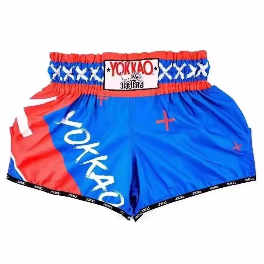 New Boxing Shorts MMA Fighting Sanda Fitness Shorts Children Adult Muay Thai Shorts