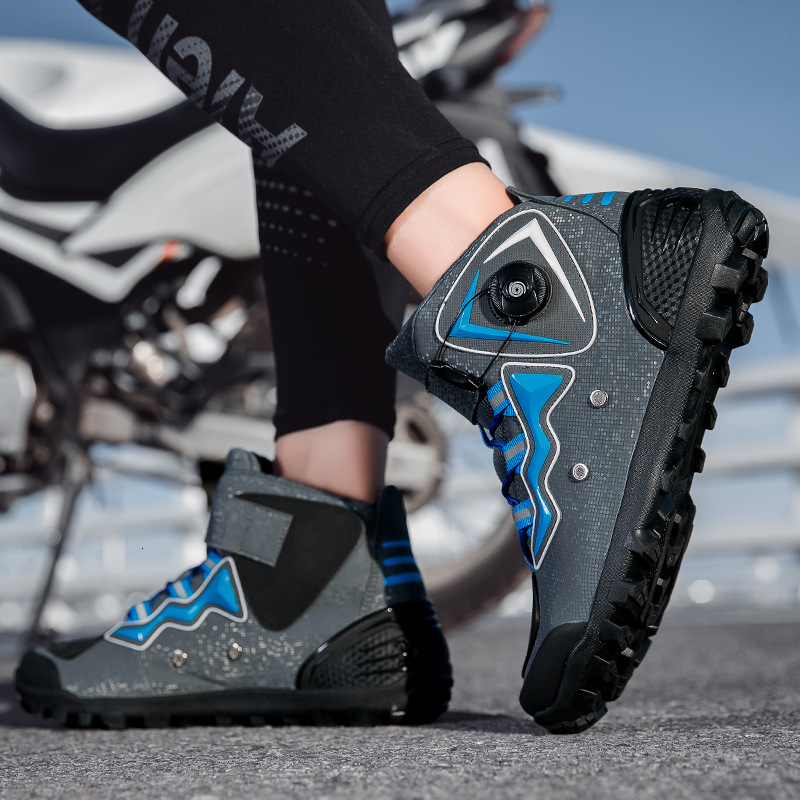 ddmytiger new couple plus size motorcycle shoes, breathable and height increasing outdoor riding shoes C ddmythur