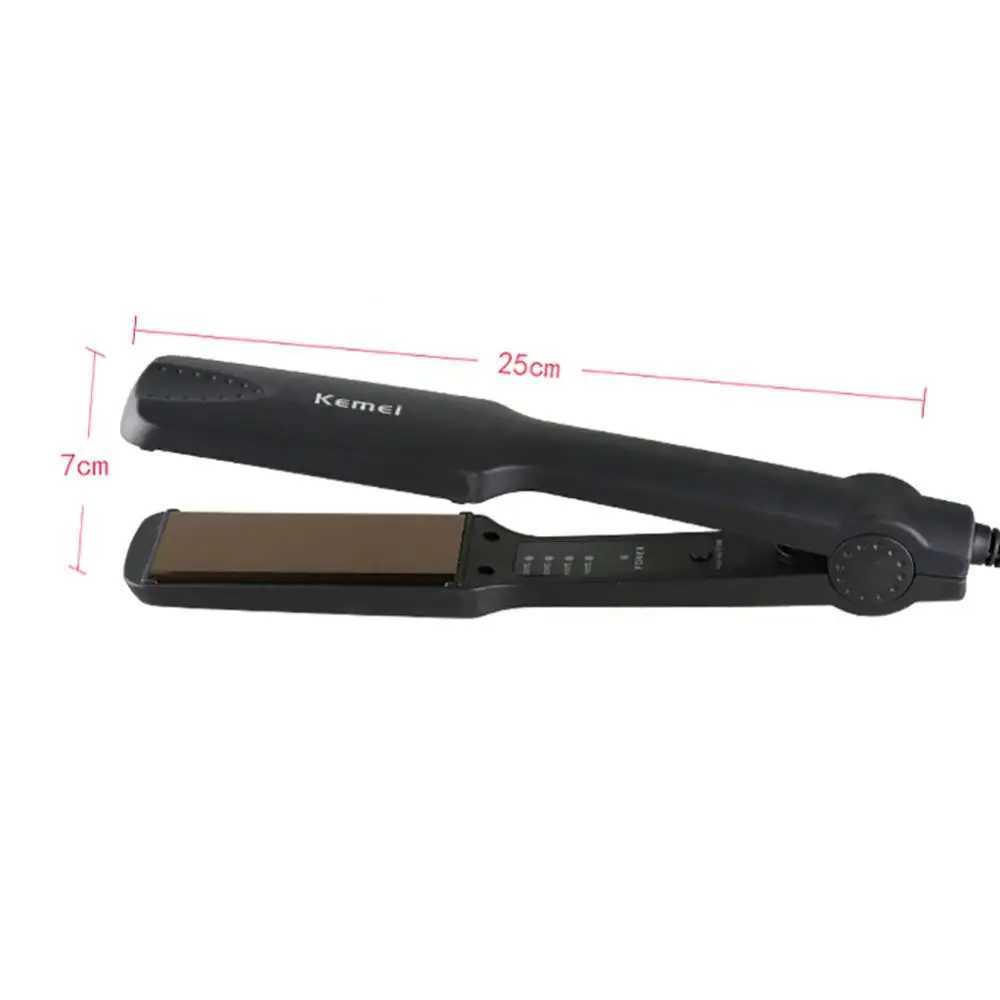 Curling and straightening dual-use straight hair splicing constant temperature 4-speed portable air bangs curling straightener CL240923