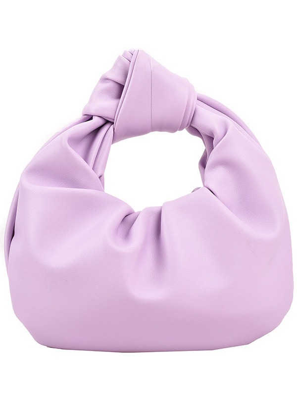 Fashion Designer Unique design 3 niche pleated knotted handbag Female 2024 popular versatile cloud bag super goal