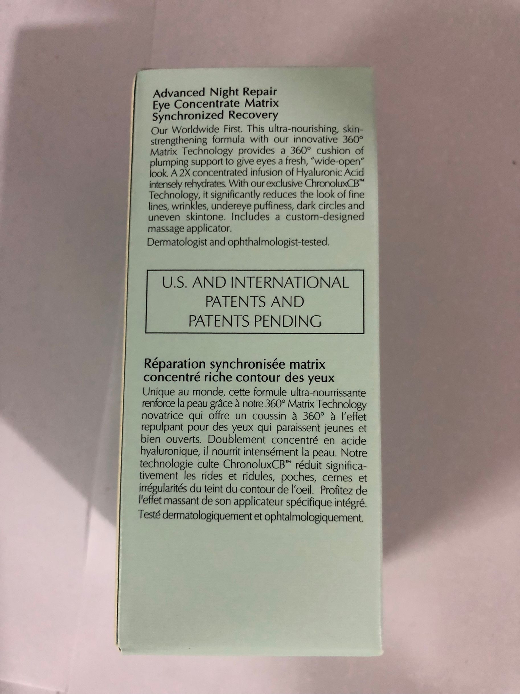 Serum 15ML Advanced Night Repair Concentrate Matrix Synchronized Recovery Brown Bottle Eye Skin Care Essence Free Shipping