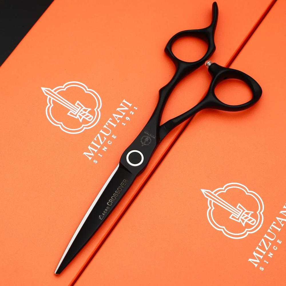 MIZUTANI Professional barber hair scissors Black VG10 material hair thinning scissors tool 240921