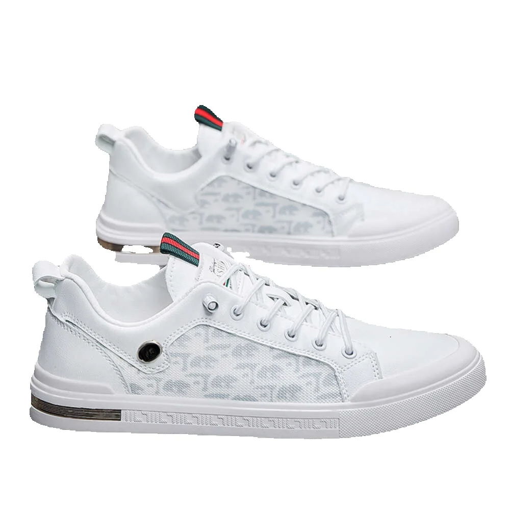 2024 Summer New Korean Style Fashion Casual Board Breathable Mesh Soft Bottom Thin Sports White Shoes Men Designer shoes dh1102219088 dh1102219088