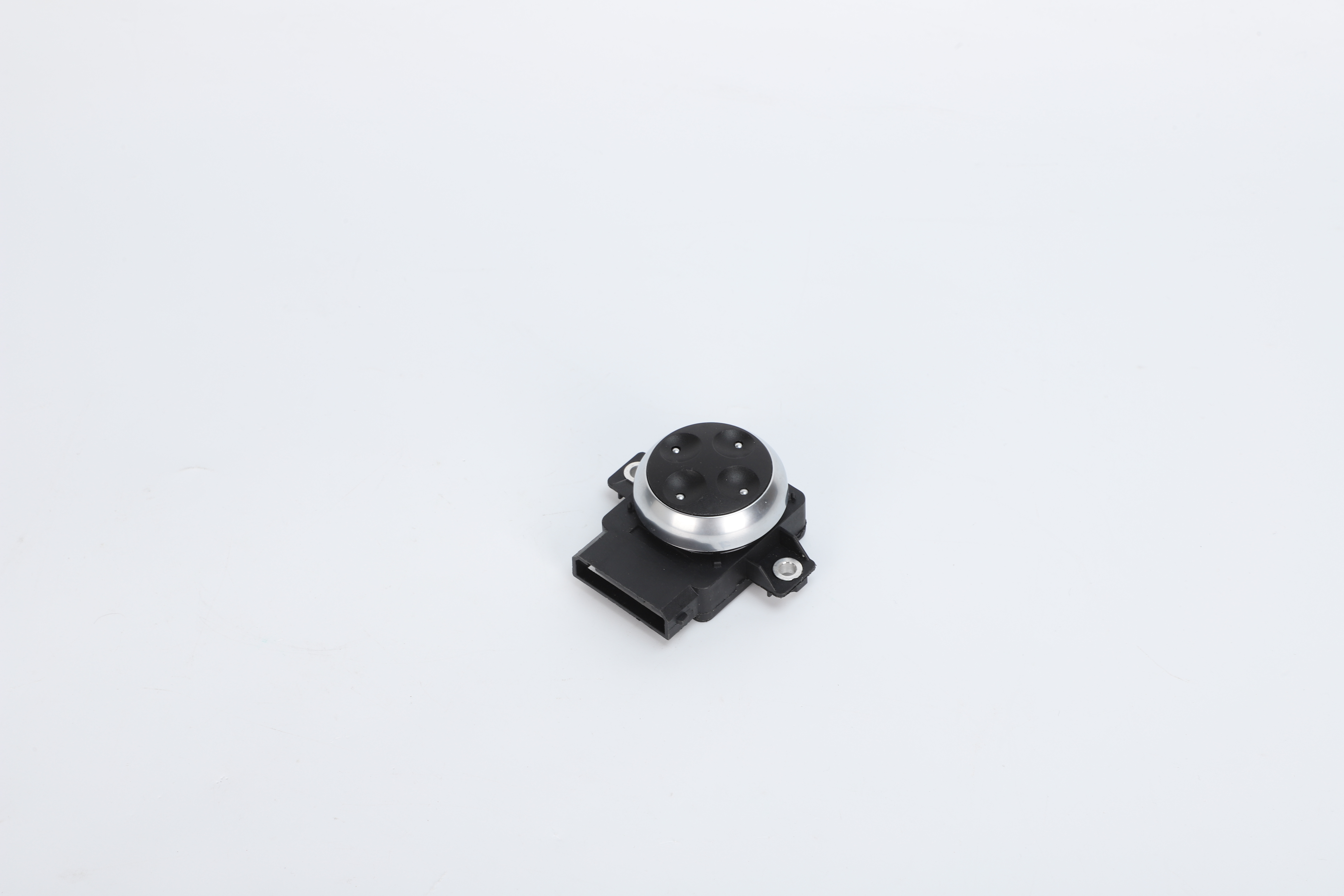 Adjustable Lumbar Support Switch with Chrome Finish Button