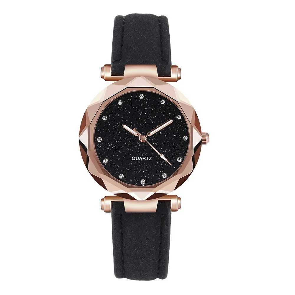 Top Starry Sky Style Fashion Womens Watches Luxury Diamond Leather Band Quartz WristWatch Ladies Watch Women Clock Reloj MujerX240923