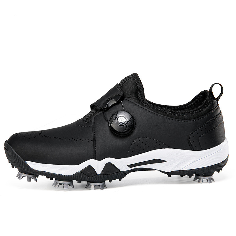 ddmytiger Hot selling 2024 summer plus size couple non slip golf shoes, detachable professional sole rotating button shoes C ddmythur
